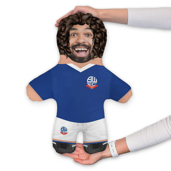 Bolton Wanderers F.C. - Blue - Personalised Mini Me Doll
