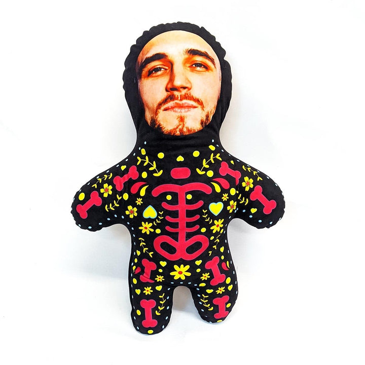 candy skull mini me doll