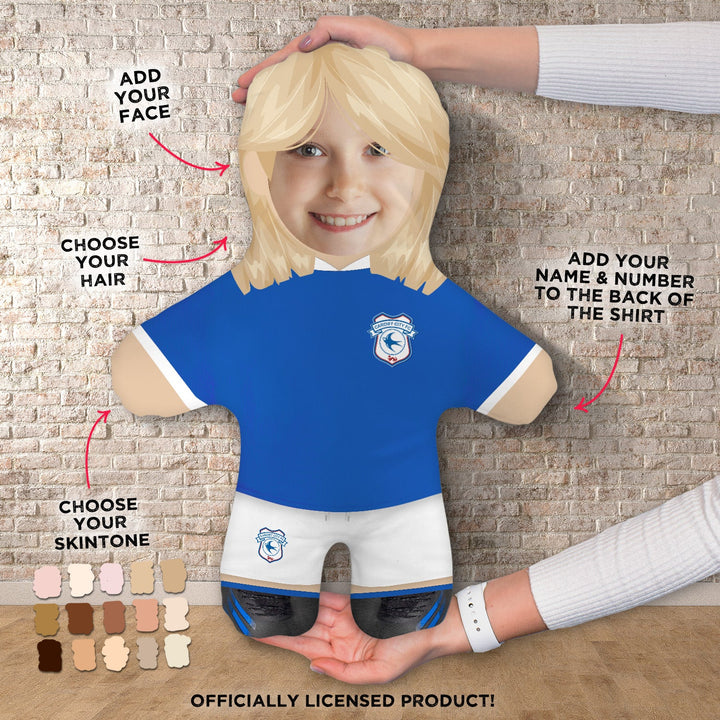 Cardiff City F.C. - Personalised Mini Me Doll