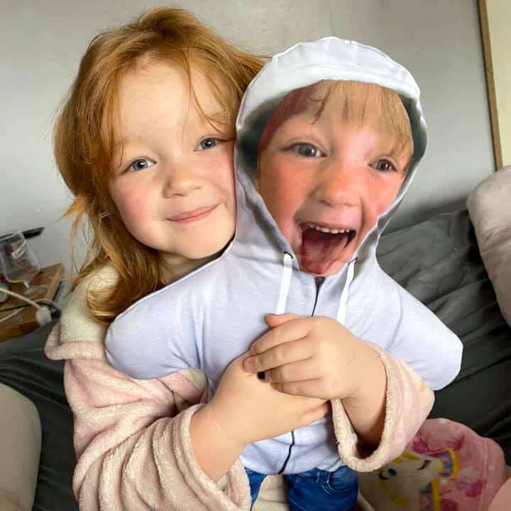 Mini Me Huggable Personalised Face Doll
