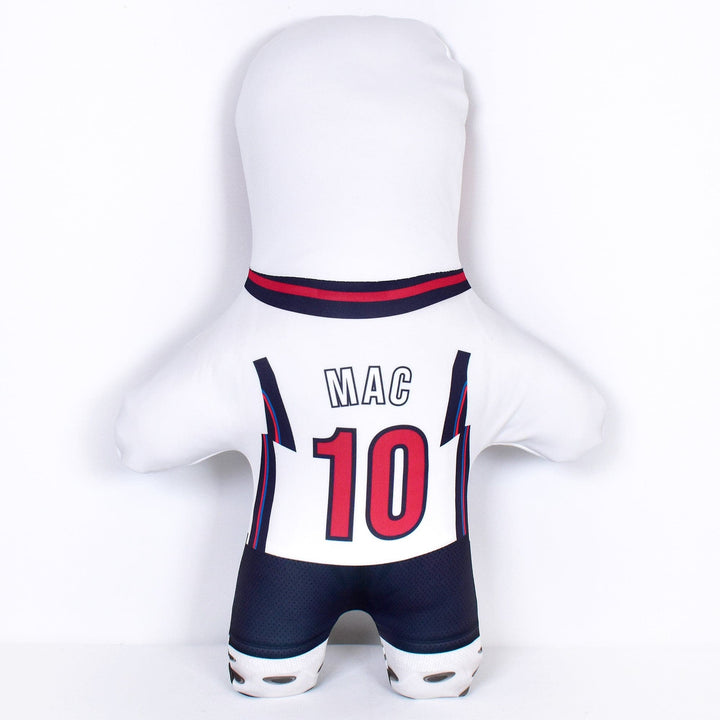 England Kit - Add Your Name And Number - Personalised Mini Me Doll