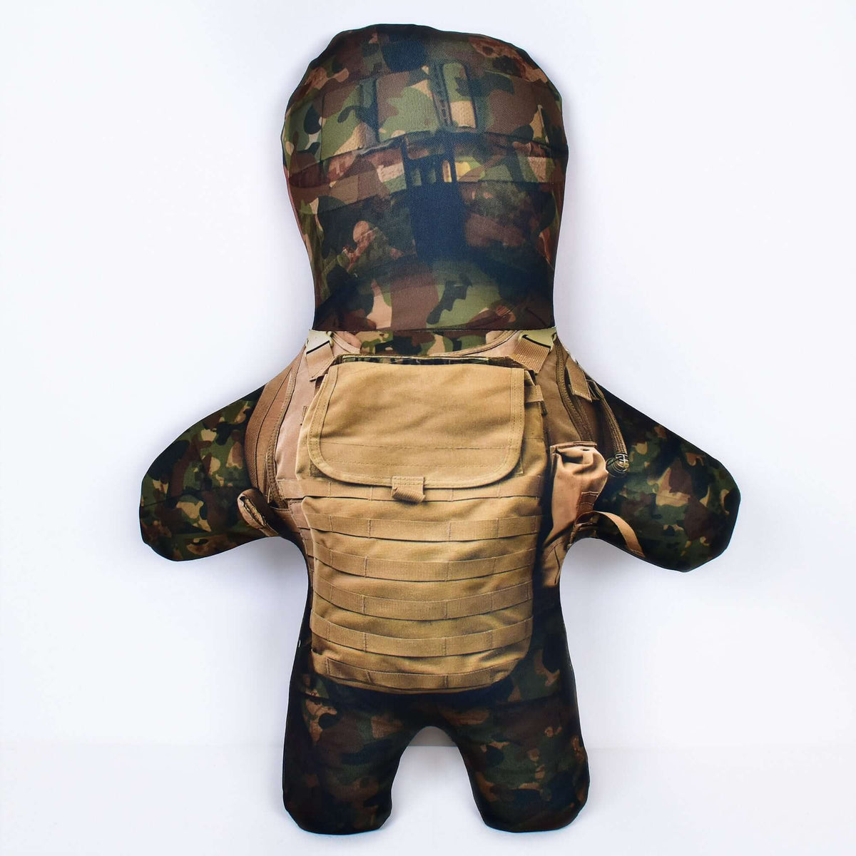 Army - Green Camo - 3 Skin Tones - Personalised Mini Me Doll