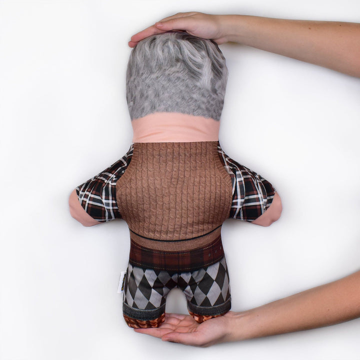Grandad - Back - Personalised Mini Me Doll 