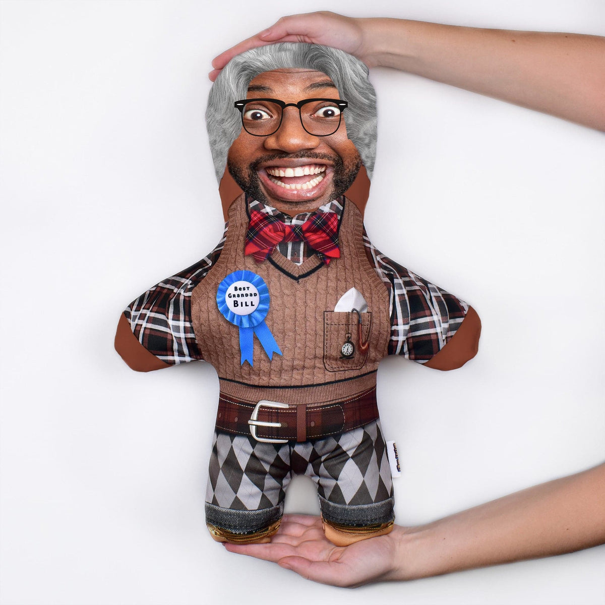 Grandad - B - Personalised Mini Me Doll 