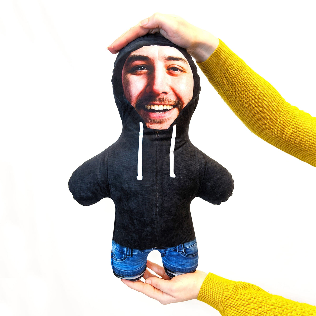Black Hoodie Mini Me Doll