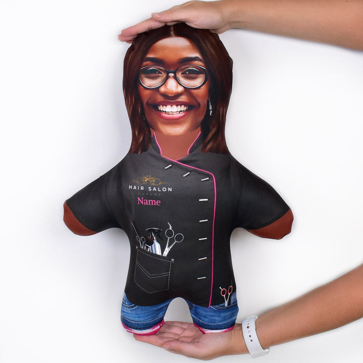 Hairdresser - 5 Styles - Personalised Mini Me Doll