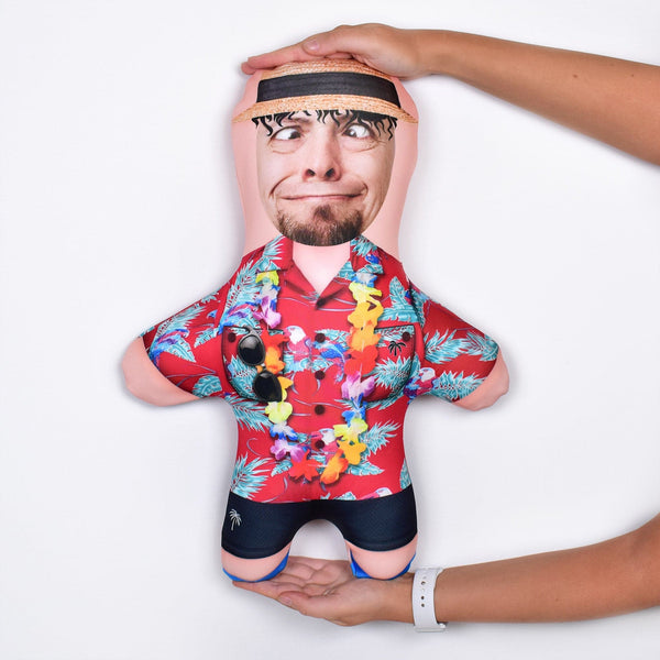 Hawaiian Shirt - 2 Variations - Personalised Mini Me Doll