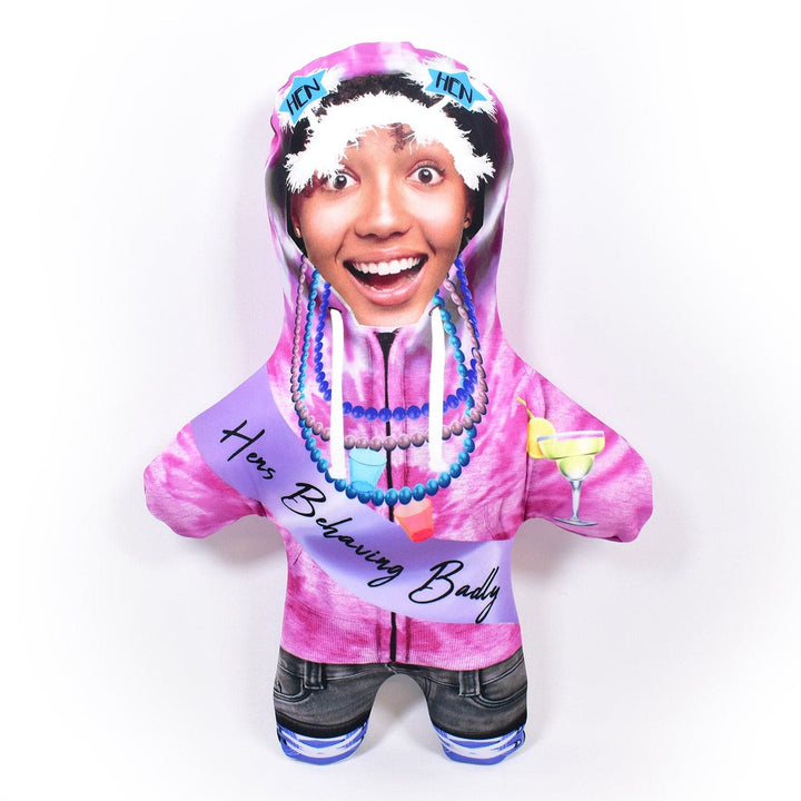 Hen Party - Tiedye Hoodie - Personalised Mini Me Doll