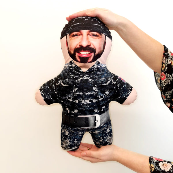 Navy - Personalised Mini Me Doll