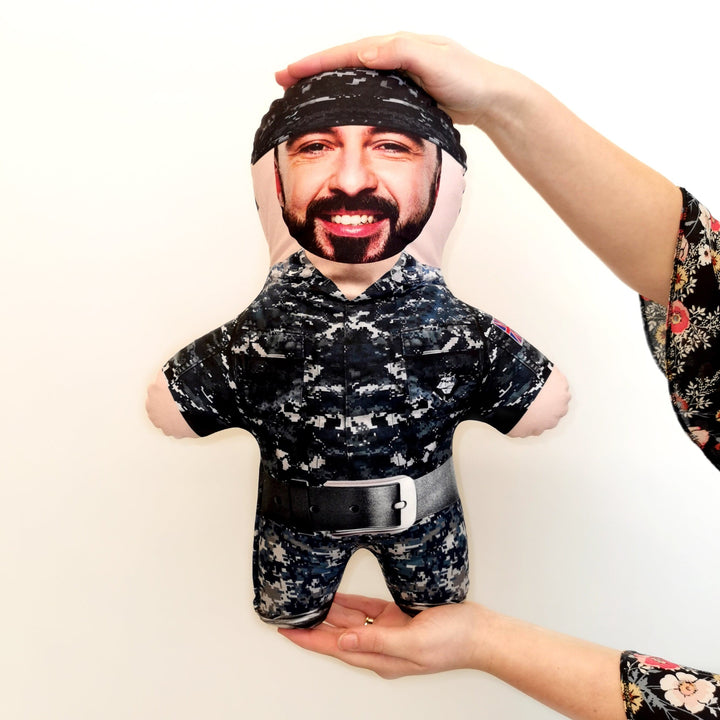 Navy - Personalised Mini Me Doll
