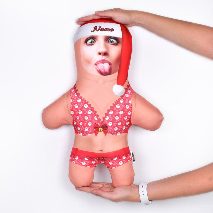 Christmas Undies - Mrs Claus - 4 Variants - Personalised Mini Me Doll