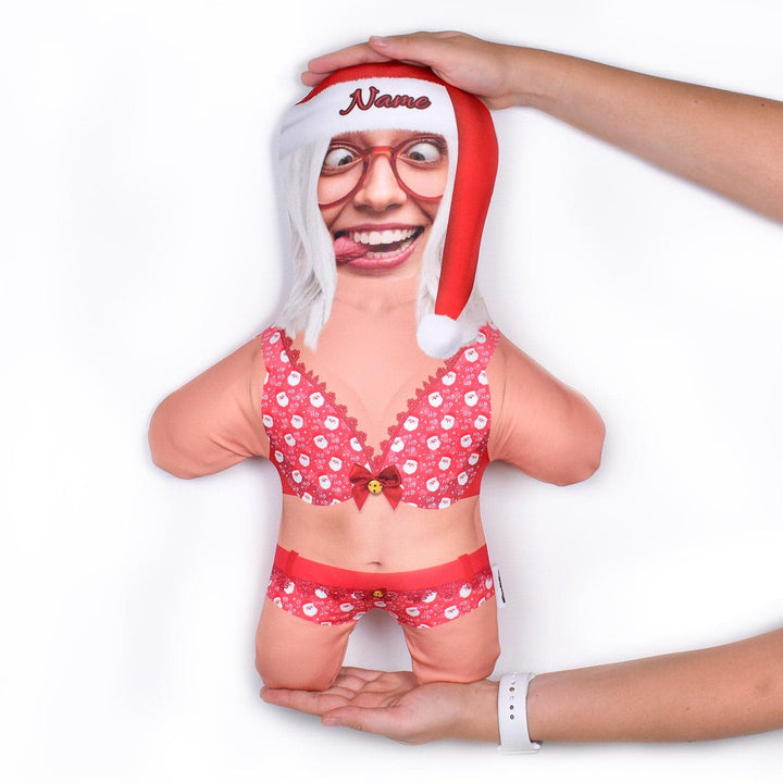 Christmas Undies - Mrs Claus - 4 Variants - Personalised Mini Me Doll