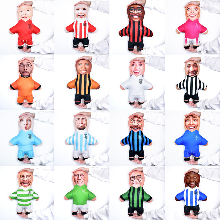 Football Kit - Choose Your Colour - Personalised Shirt Mini Me Doll