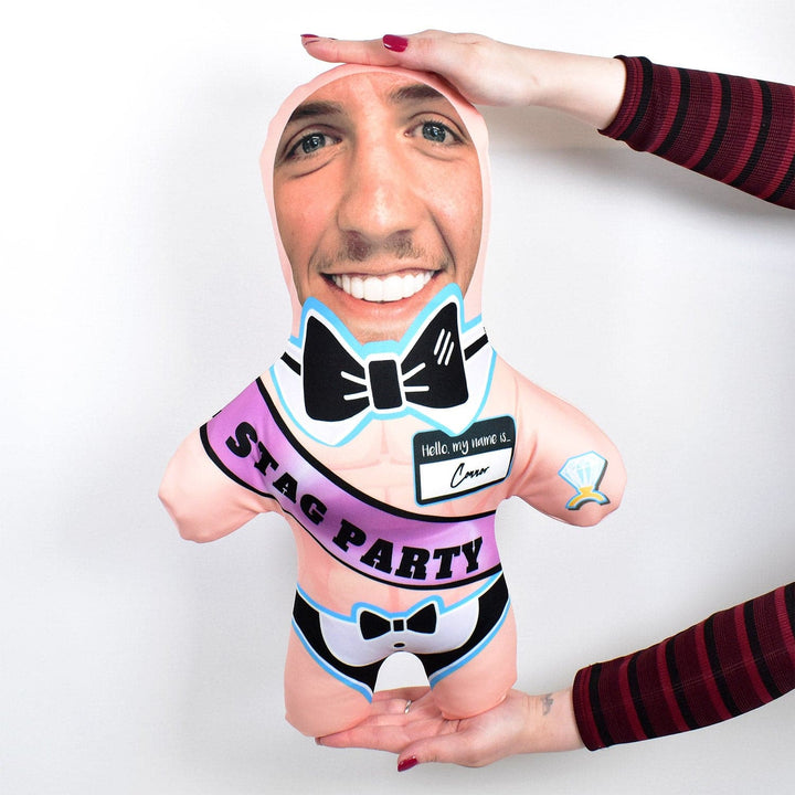 Stag Party Butler - Pick Your Skin Colour - Personalised Mini Me Doll