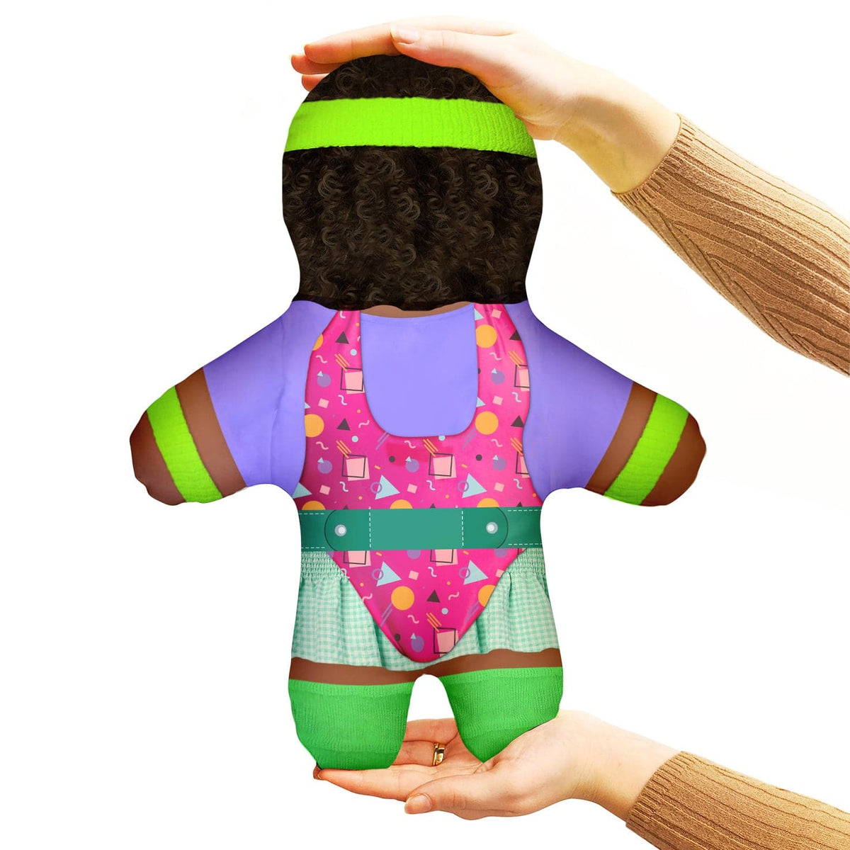80's fitness instructor mini me doll