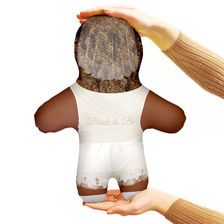 Wedding Dress - Custom Bride - Personalised Mini Me Doll