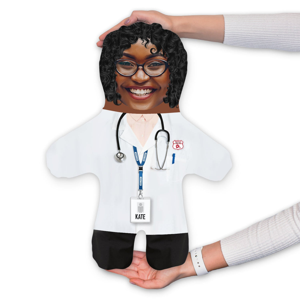 Female Doctor - Personalised Mini Me® Doll
