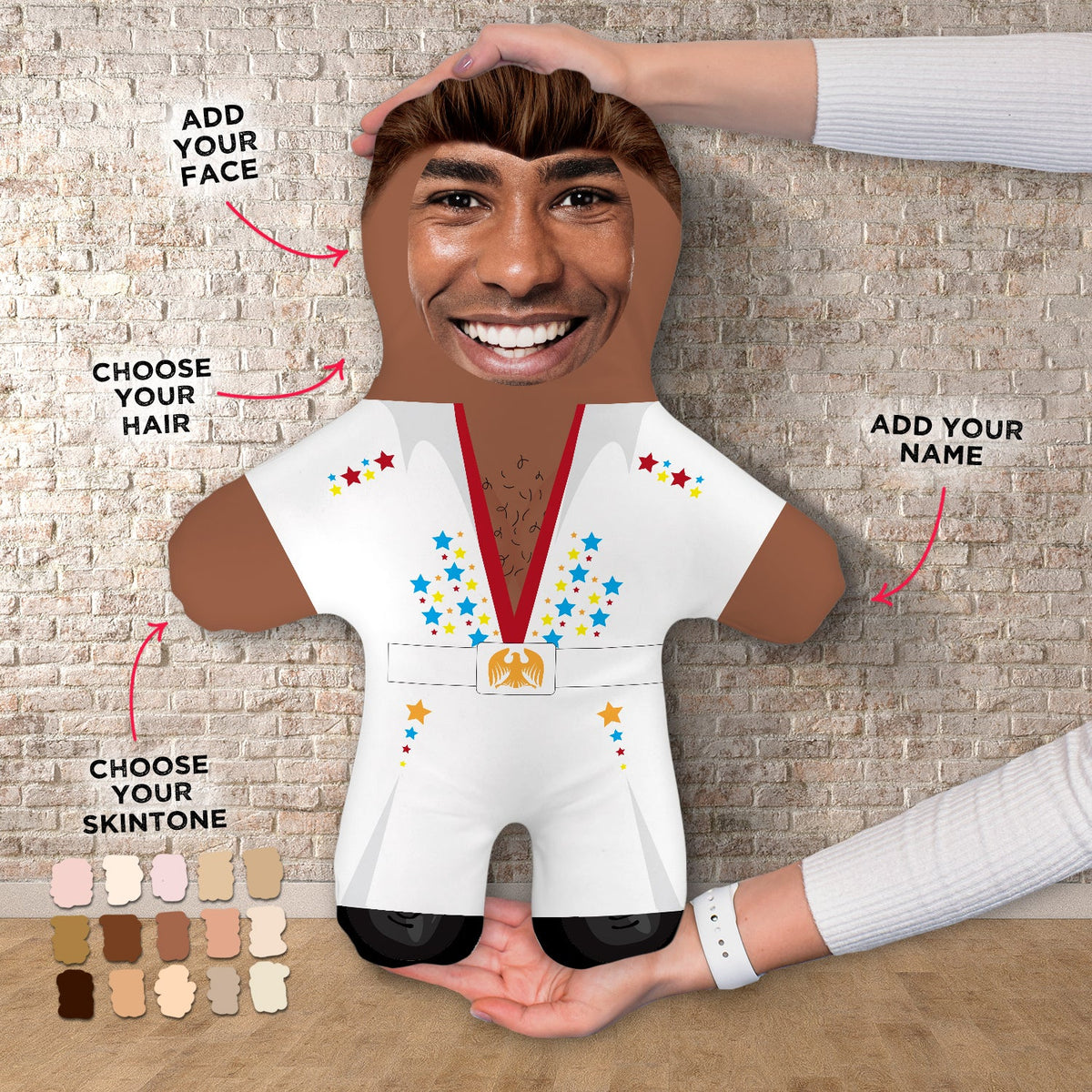 Elvis  - Custom - Personalised Mini Me Doll