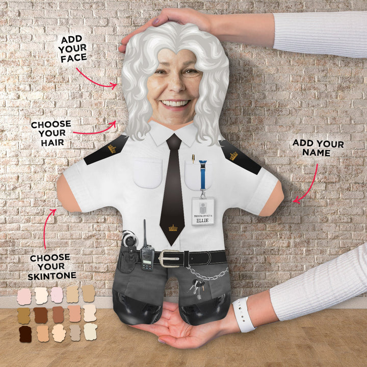 Prison Guard/Officer - Custom - Mini Me Personalised Doll
