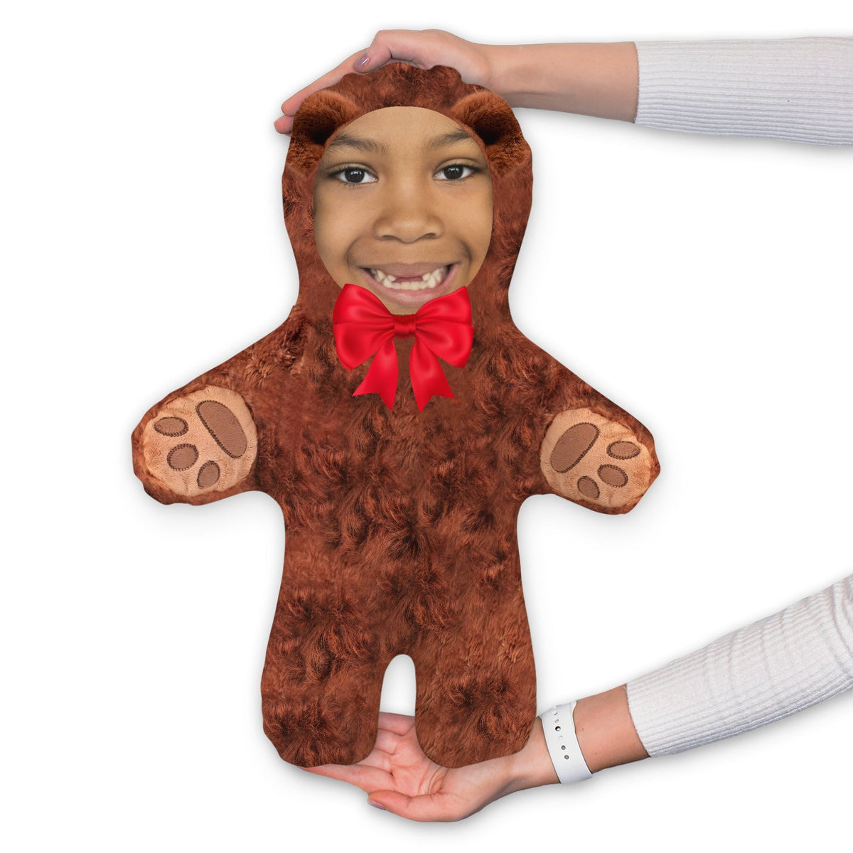 Fluffy Teddy Bear - Personalised Mini Me® Doll