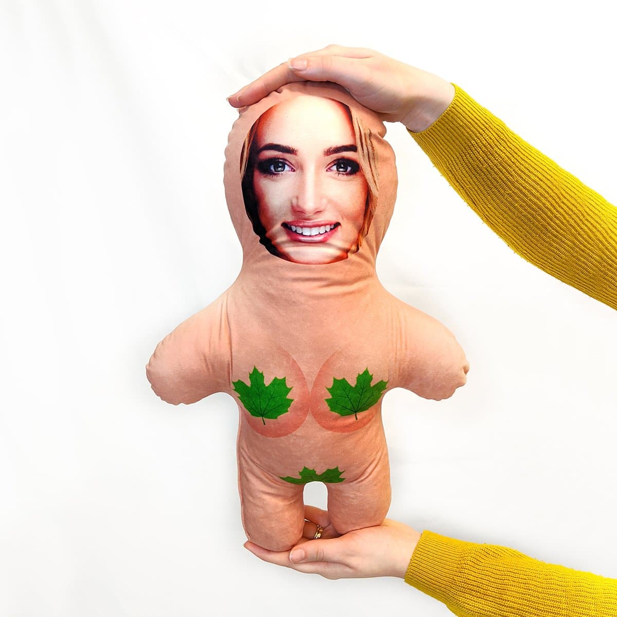 naked lady mini me doll