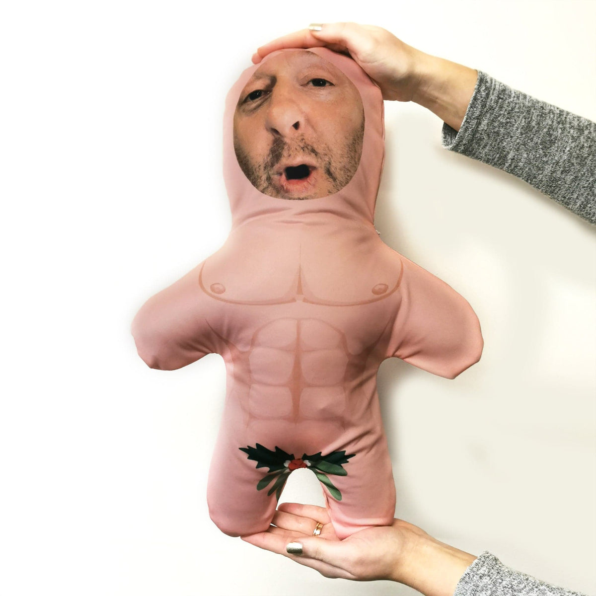 Naked Mistletoe - Personalised Mini Me Doll