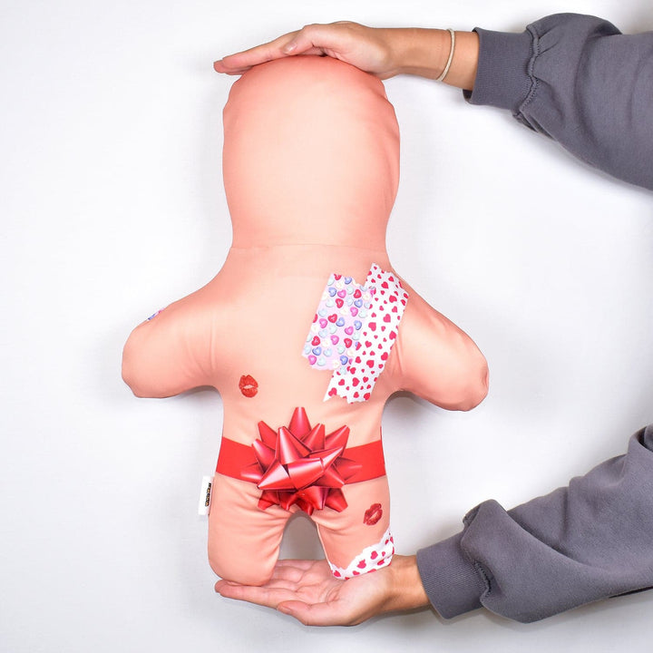 Naked Valentines Present Mini Me Doll