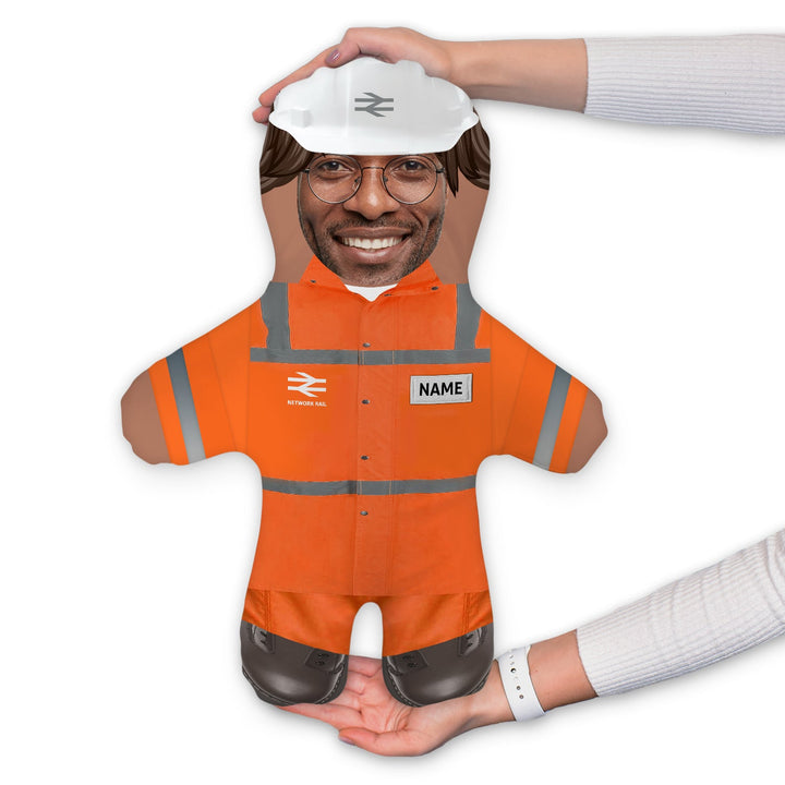 Railway Worker - Custom - Mini Me Personalised Doll