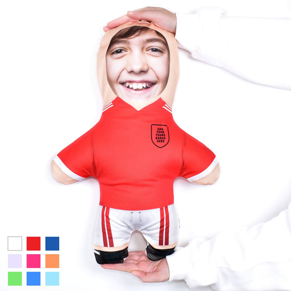 Football Kit - Choose Your Colour - Personalised Shirt Mini Me Doll