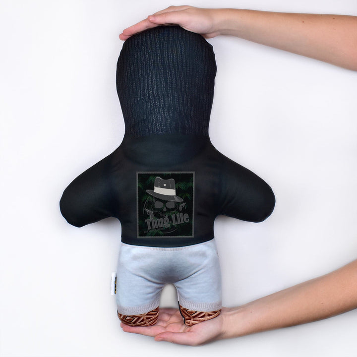 Plastic Gangster Robber - Personalised Mini Me Doll