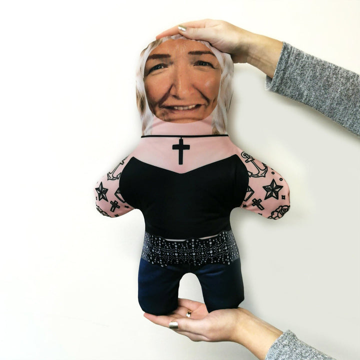Tattoo Chick - 3 Varients - Personalised Mini Me Doll