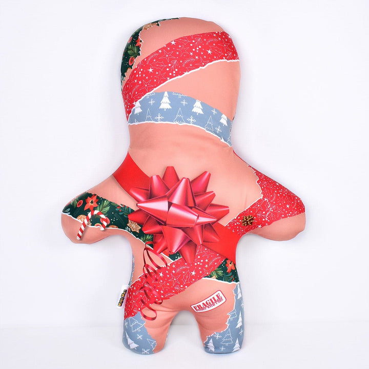 Naked Christmas Present - Two Variants - Personalised Mini Me Doll