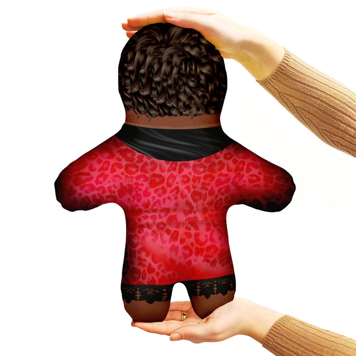 Red Silk Dressing Gown - Custom - Personalised Mini Me Doll